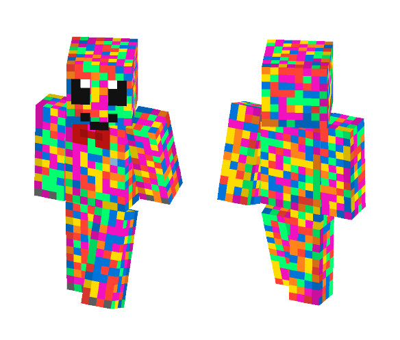 Unicorn Barf Person - Interchangeable Minecraft Skins - image 1
