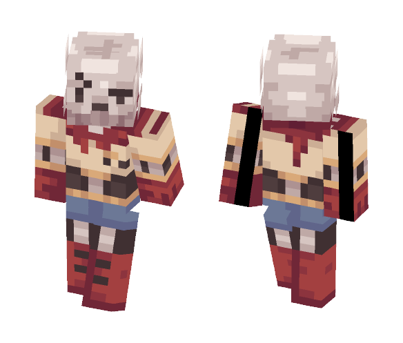 Undertale - Papyrus - Male Minecraft Skins - image 1