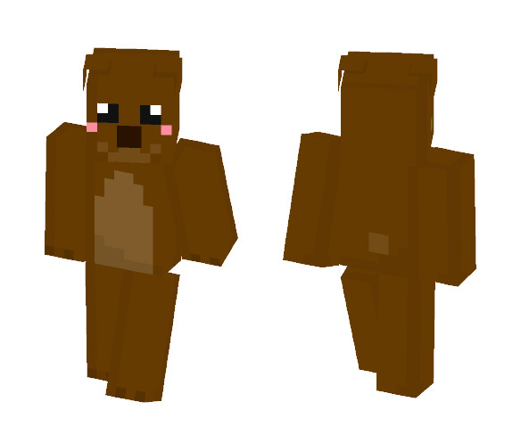 Smiley Bear - Interchangeable Minecraft Skins - image 1