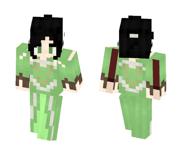 Dinner With A King - Female Minecraft Skins - image 1