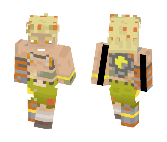 Overwatch - Junkrat - Male Minecraft Skins - image 1