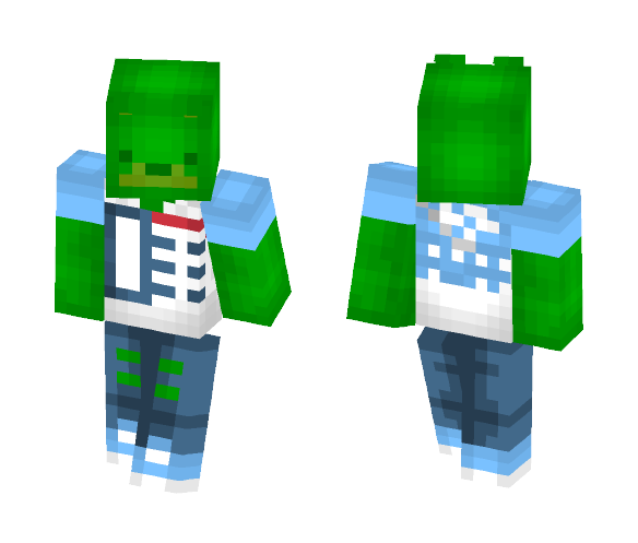 Gummy Bear With Pants And Shirt - Male Minecraft Skins - image 1