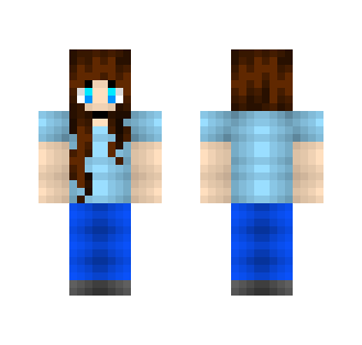 Female Steve (New Shading!) - Female Minecraft Skins - image 2