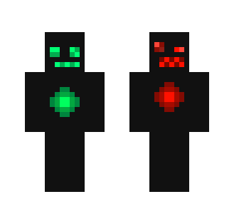 Red Green Double Demon - Interchangeable Minecraft Skins - image 2