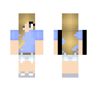 яσѕє || Blue Skies - Female Minecraft Skins - image 2