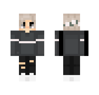 white lily 白いユリ - Male Minecraft Skins - image 2