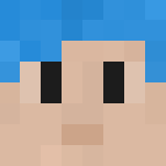 Cool Blue Haired Teen - Male Minecraft Skins - image 3