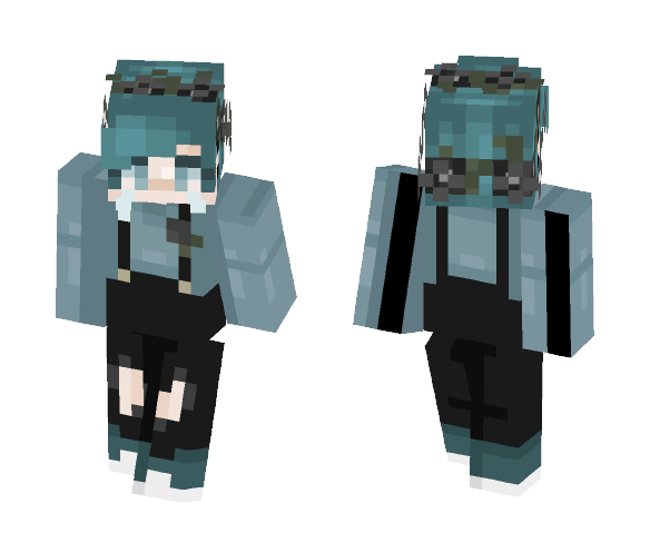 ~What's the point of feeling blue.~ - Female Minecraft Skins - image 1