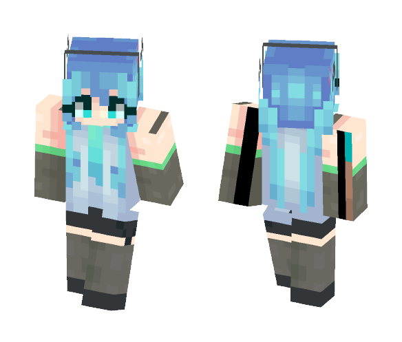 _Demz | Hatsune Miku - Female Minecraft Skins - image 1