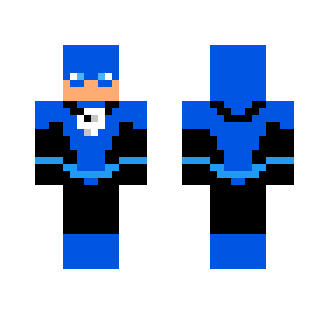 Blue Lantern Flash - Male Minecraft Skins - image 2