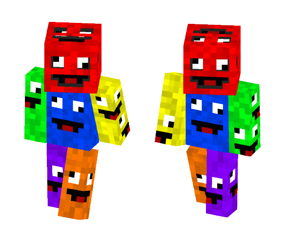 Faces and Colors - Male Minecraft Skins - image 1