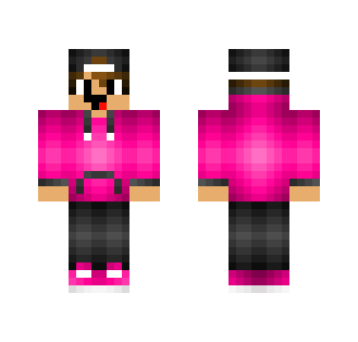 Pink Hoodie Guy Derp - Male Minecraft Skins - image 2