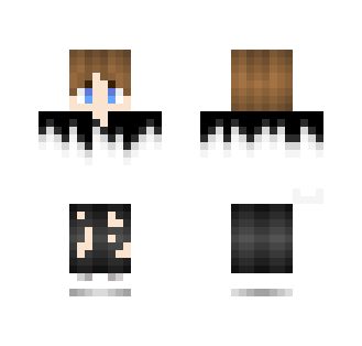 boy black and white - Boy Minecraft Skins - image 2