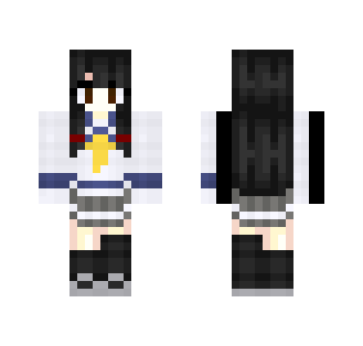 Kagerou-class Destroyer - Isokaze - Female Minecraft Skins - image 2