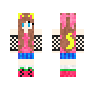 my minecraft skin # 1(4 pixel arms) - Female Minecraft Skins - image 2