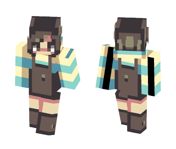 I like chocolate - Female Minecraft Skins - image 1