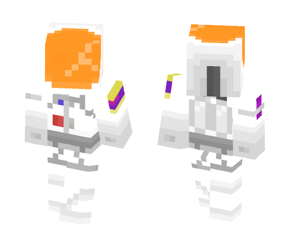 Astronaut (Remove hat layer) - Interchangeable Minecraft Skins - image 1