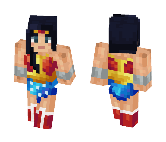 Comic Wonder Woman - Comics Minecraft Skins - image 1