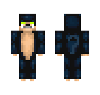 Blue panther (better in 3D) - Interchangeable Minecraft Skins - image 2