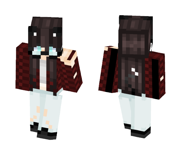 (For a freind) Cool Glasses Girl - Girl Minecraft Skins - image 1