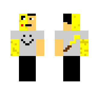Pikachu man - Male Minecraft Skins - image 2