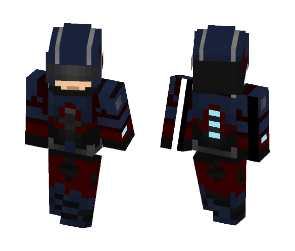 The Atom CW - Male Minecraft Skins - image 1
