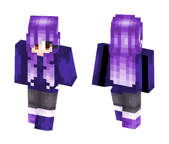 Purple Beauty - Reshade - Female Minecraft Skins - image 1