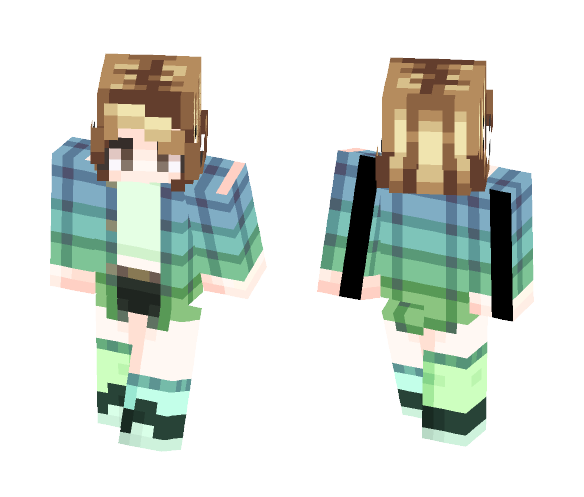 A weirdly feminine version of me || - Other Minecraft Skins - image 1