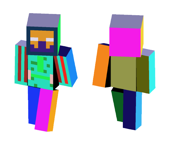 colorful guy - Interchangeable Minecraft Skins - image 1