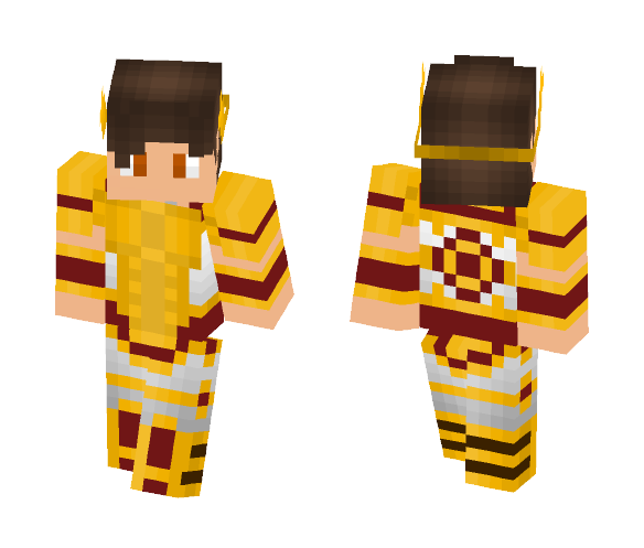 Sun Warrior - Male Minecraft Skins - image 1