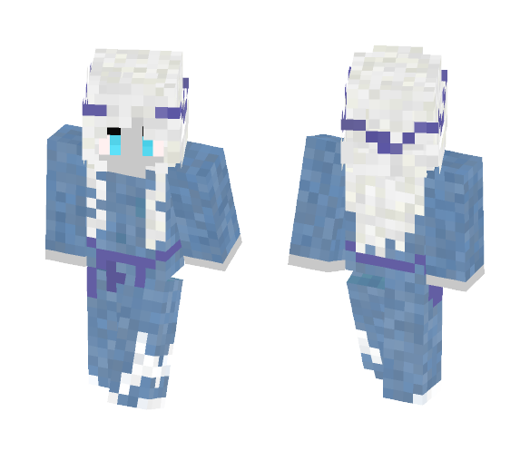 [Lotc]Snow elf - Female Minecraft Skins - image 1