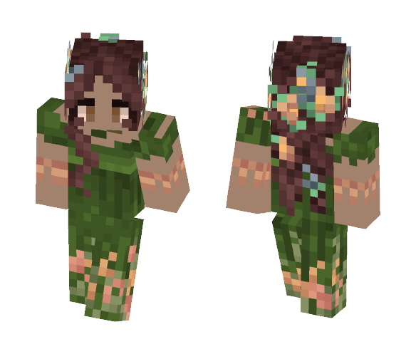 [Lotc]Eruiel Festival Dress - Female Minecraft Skins - image 1