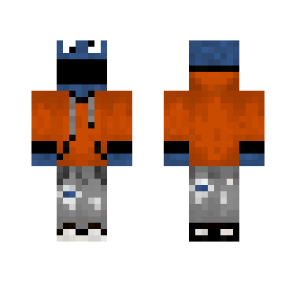 Cookie Monster (Hoodie) - Male Minecraft Skins - image 2