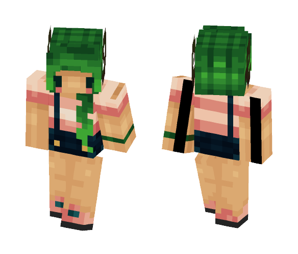 Mossy ~ ☀ღCoronaღ☀ - Female Minecraft Skins - image 1
