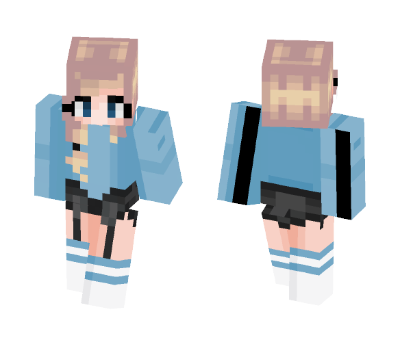 Girly Girl - Girl Minecraft Skins - image 1