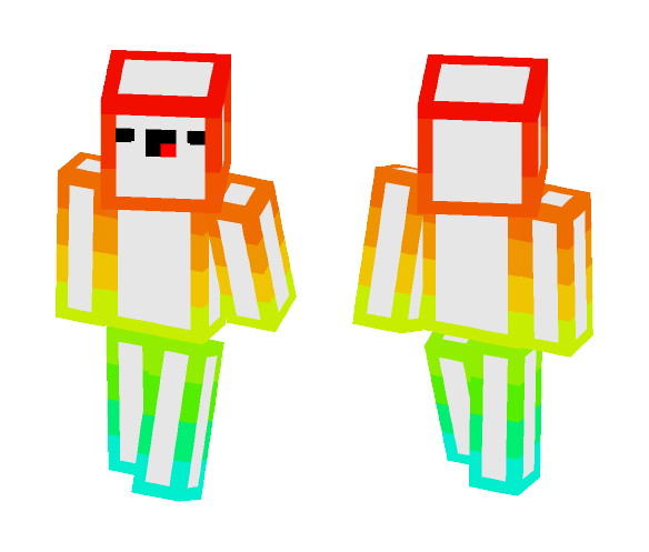 Rainbow Derp - Interchangeable Minecraft Skins - image 1