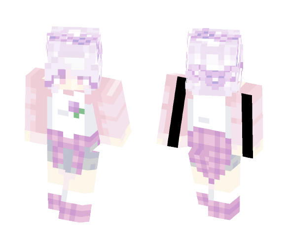 purple time - Female Minecraft Skins - image 1