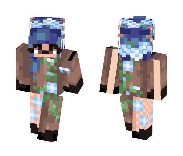 Flora and Fawna - Female Minecraft Skins - image 1