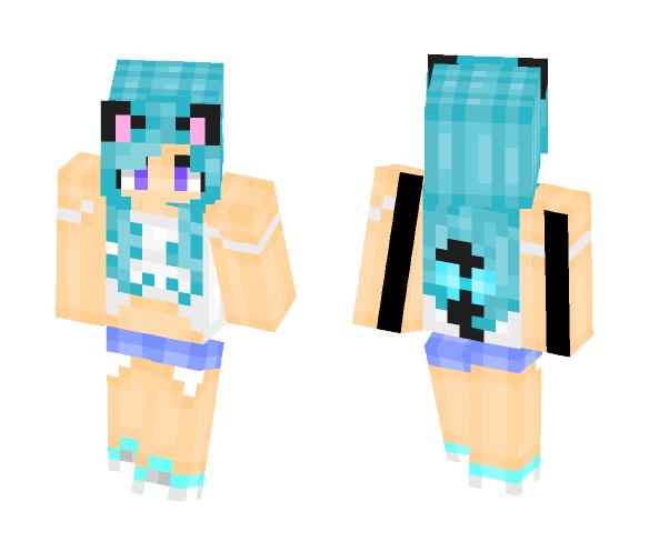 Brooke | nσnkíє ♡ - Female Minecraft Skins - image 1