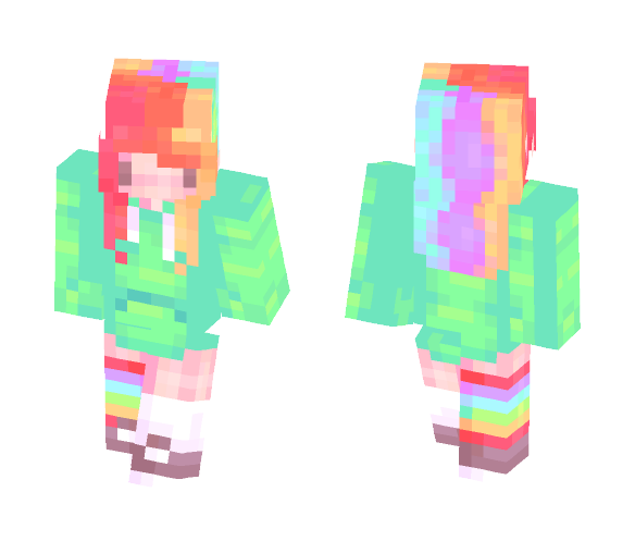 Miffy (personal) x POPREEL - Female Minecraft Skins - image 1