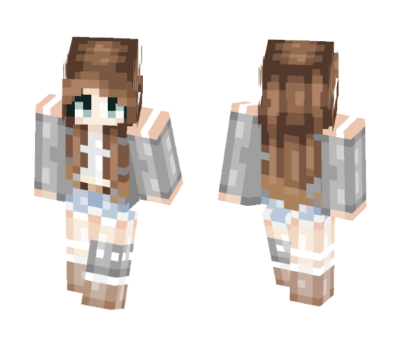 New try at ombre ~ Shoςκα - Female Minecraft Skins - image 1