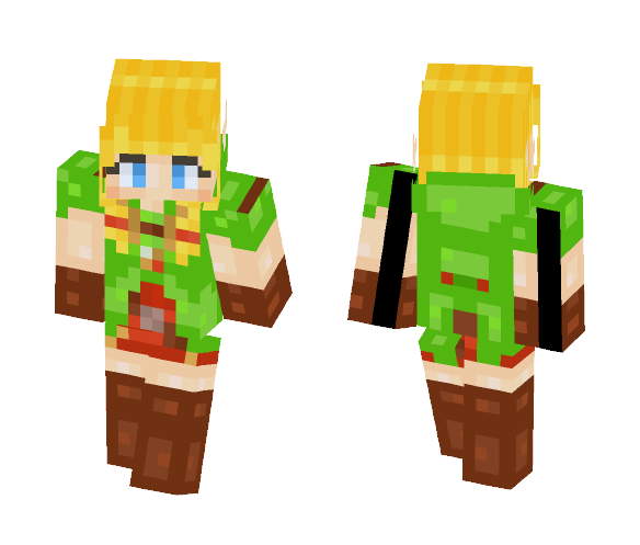 Linkle - Female Minecraft Skins - image 1