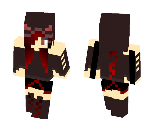 Red Demon - Female Minecraft Skins - image 1