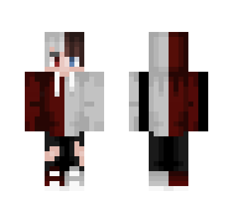 Half and Half ~ ♥ - Male Minecraft Skins - image 2