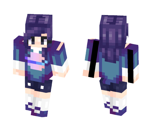 Space is Cool - Female Minecraft Skins - image 1