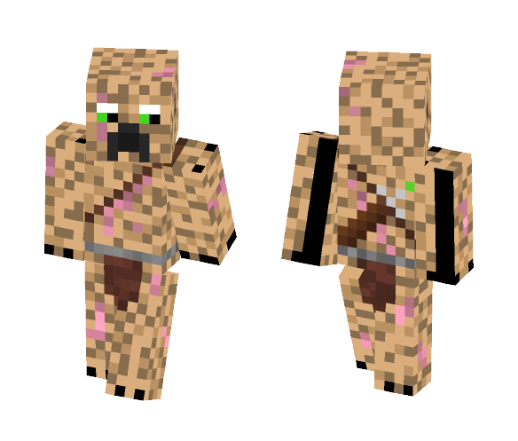 Creeper/Human Hybrid - Male Minecraft Skins - image 1