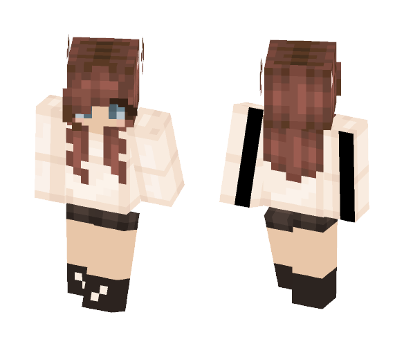 leave me alone I know its ugly ;( - Female Minecraft Skins - image 1