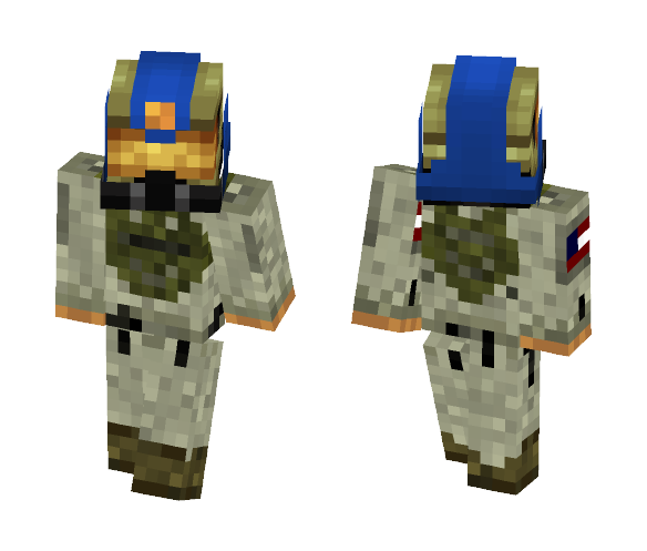 Ultimate Solider - Male Minecraft Skins - image 1