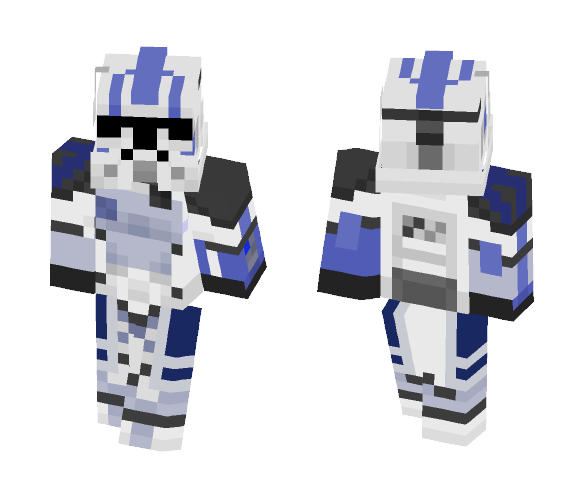 Arc Trooper Echo - Male Minecraft Skins - image 1