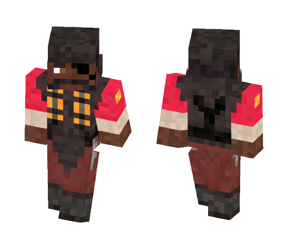RED + BLU Demoman - Team Fortress 2 - Male Minecraft Skins - image 1